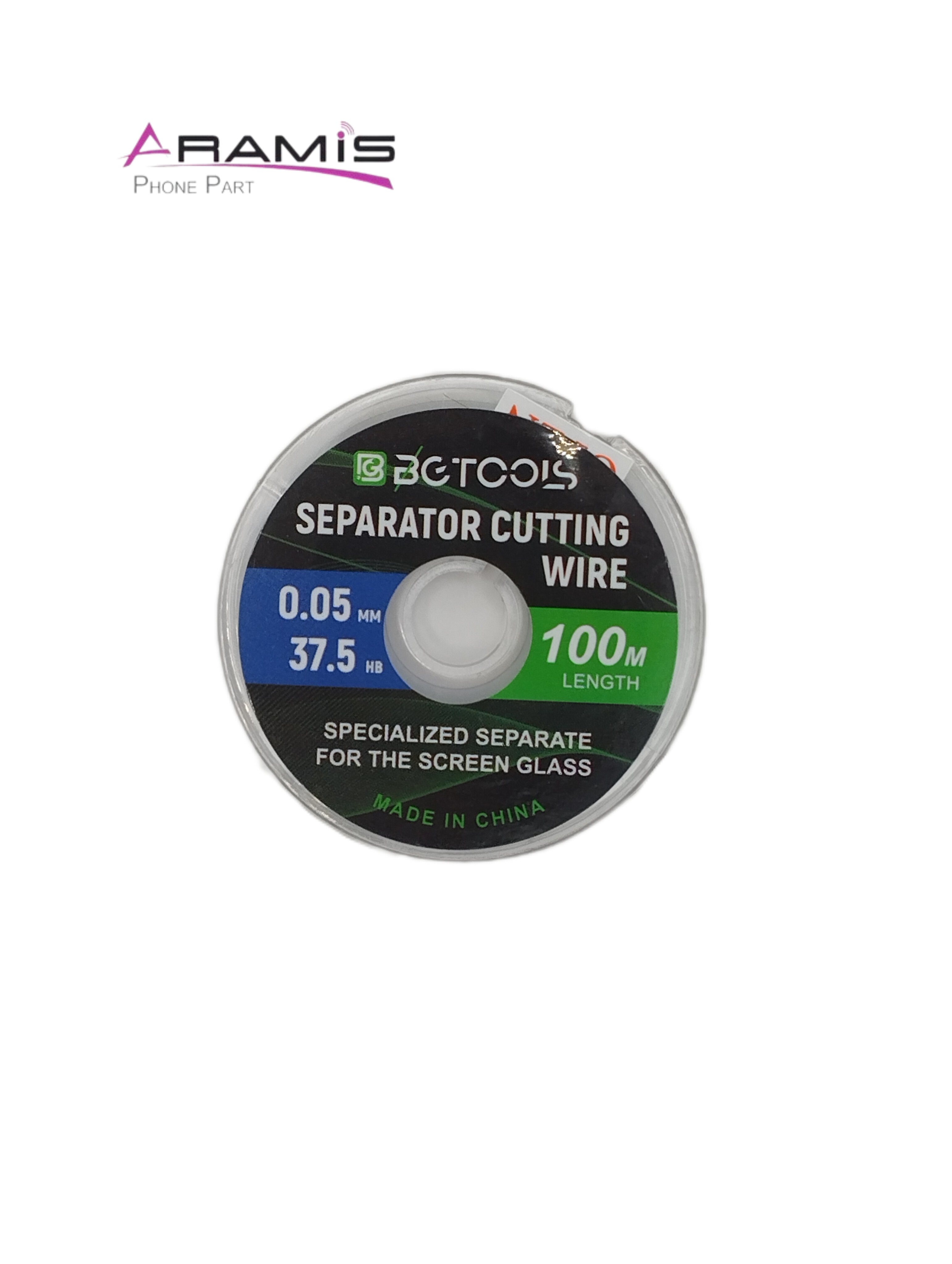سیم تعویض گلس 0.05 میلی متری 100 متر BG Tools ( سیم جدا کننده ال سی دی )