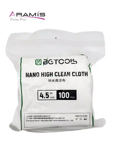 دستمال نانو تمیز کننده ال سی دی 100 عددی BG Tools